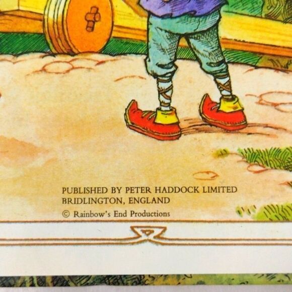 Toddy and the Fox Rainbows End Series Jane Patience Vintage 1987 Hardcover Book - Picture 6 of 8